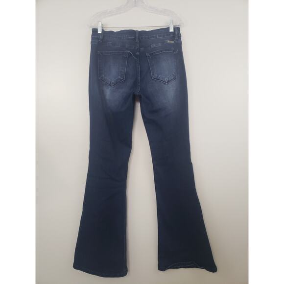 KanCan Jeans Womens Size 13/30 Tall Flare Stretch Denim Preppy Cowgirls KC6102D - Picture 6 of 13